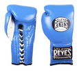 Load image into Gallery viewer, Buy Cleto Reyes TRADITIONAL LACE Sparring Gloves Blue