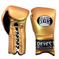 Load image into Gallery viewer, Buy Cleto Reyes TRADITIONAL LACE Sparring Gloves Gold