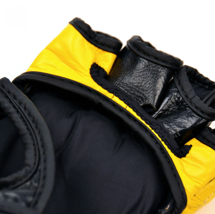 Yellow Fairtex FGV12 Ultimate MMA Gloves Yellow