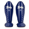 Load image into Gallery viewer, Buy Fairtex SP5 Blue Shin Pads