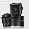 Load image into Gallery viewer, Buy Fly Superlace X Boxing Gloves Black/Gold