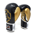 Load image into Gallery viewer, Mens Rival RB7 FITNESS PLUS BAG GLOVES Black/Gold