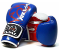 Load image into Gallery viewer, Buy Rival RB7 FITNESS PLUS BAG GLOVES Blue/Red