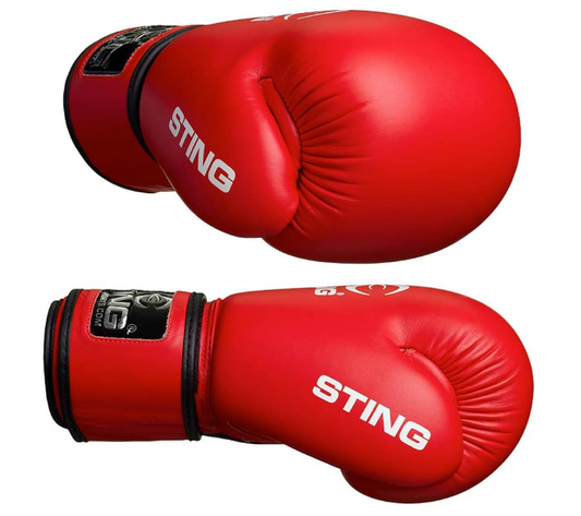 Boxing Gloves near me Sting AIBA Boxing Gloves Red