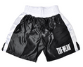 Load image into Gallery viewer, Buy Tuf-Wear Satin Boxing Short Black/White