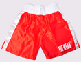Load image into Gallery viewer, Buy Tuf-Wear Satin Boxing Short Red/White