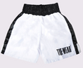 Load image into Gallery viewer, Buy Tuf-Wear Satin Boxing Short White/Black