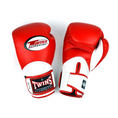 Load image into Gallery viewer, Boxing Gloves near me Twins BGVL11 Long-Cuff Boxing Gloves Red/White