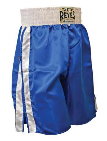 Buy Cleto Reyes Satin Boxing Shorts Blue/White