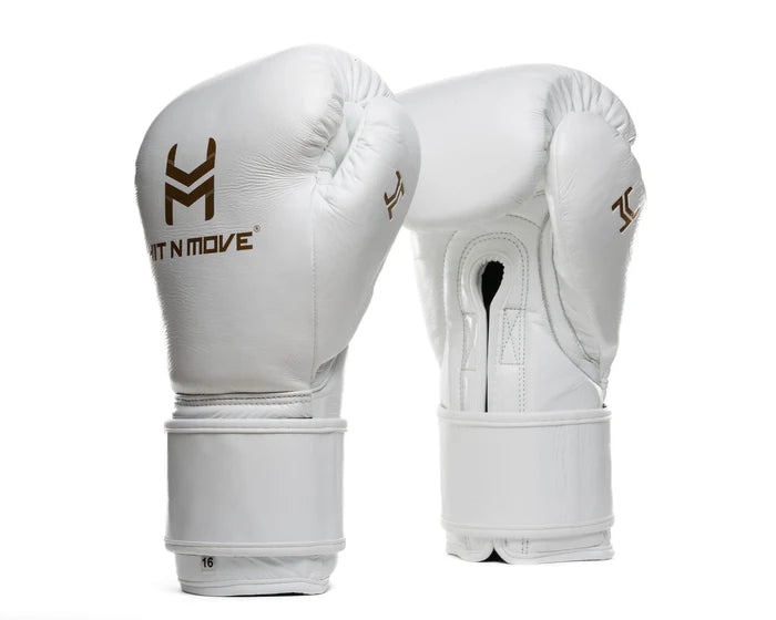 Hit N Move Boxing Gloves ALL DAY Pro Balance Hook Loop Training Sparring Gloves Men