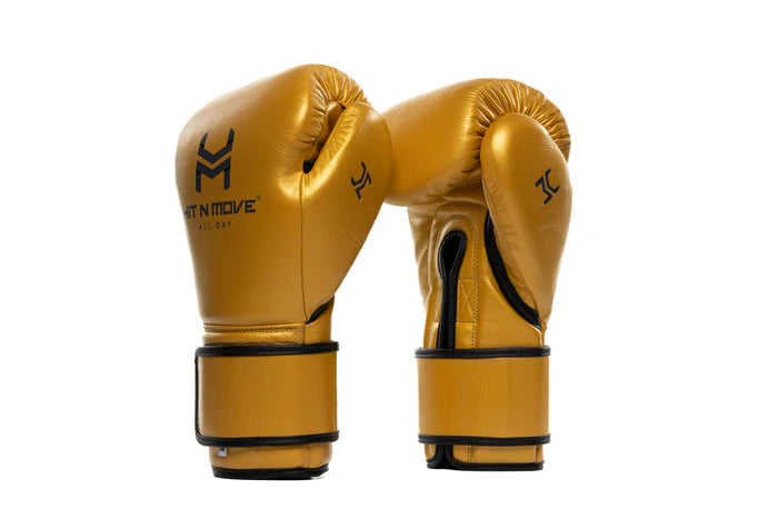 Hit N Move Boxing Gloves ALL DAY Pro Balance Hook Loop Training Sparring Gloves Men