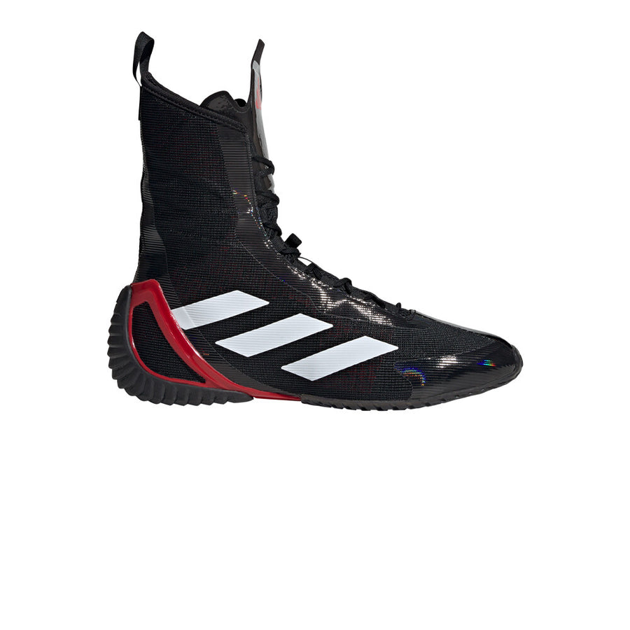 Adidas Boxing Boots Speedex Ultra Black and Red Fight Shoes