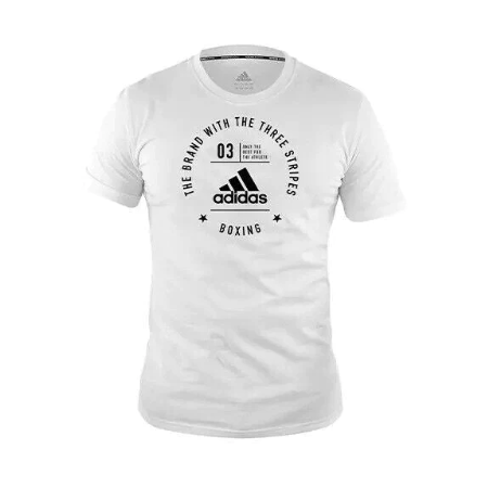 Buy ADIDAS BOXING T-SHIRT White