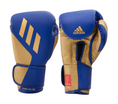 Load image into Gallery viewer, Buy ADIDAS Tilt 350 Pro With Strap Boxing Gloves Blue/Gold
