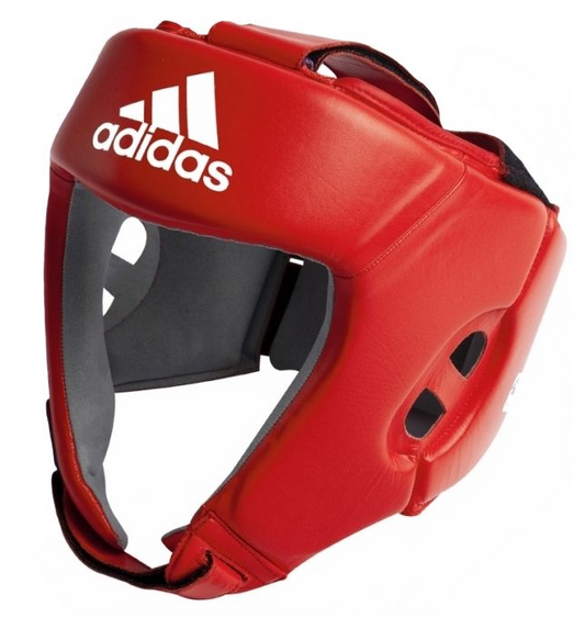 Buy Adidas AIBA LICENSED Head Guard Red