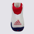 Load image into Gallery viewer, Womens Adidas MAT WIZARD 4 Wrestling Boots White/Blue
