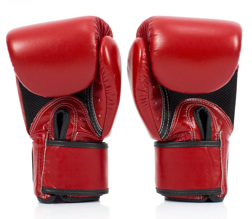 Boxing Gloves Fairtex BGV1-B Breathable Gloves Red