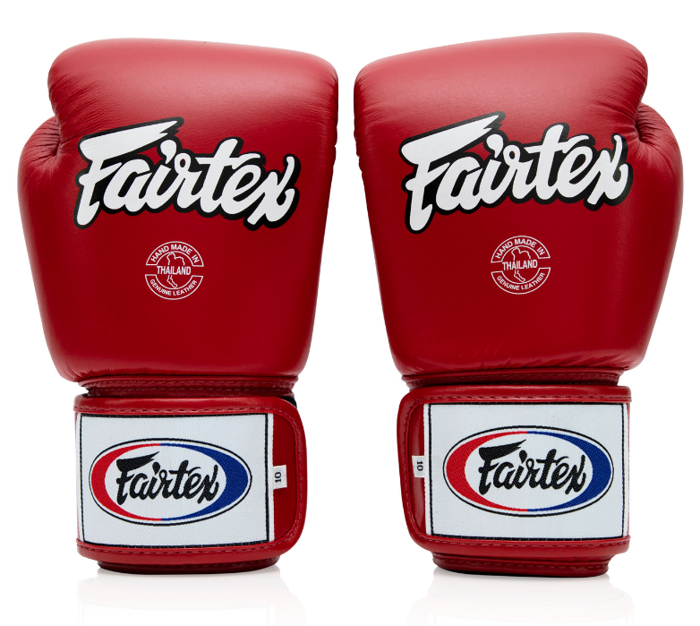 Boxing Gloves near me Fairtex BGV1 Universal Gloves Red