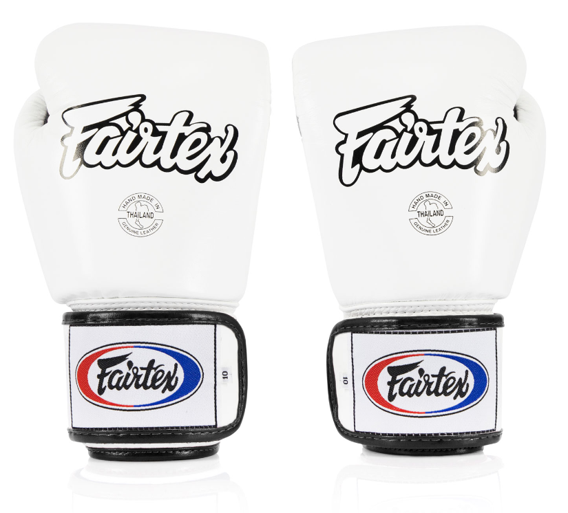 Boxing Gloves near me Fairtex BGV1 Universal Gloves White