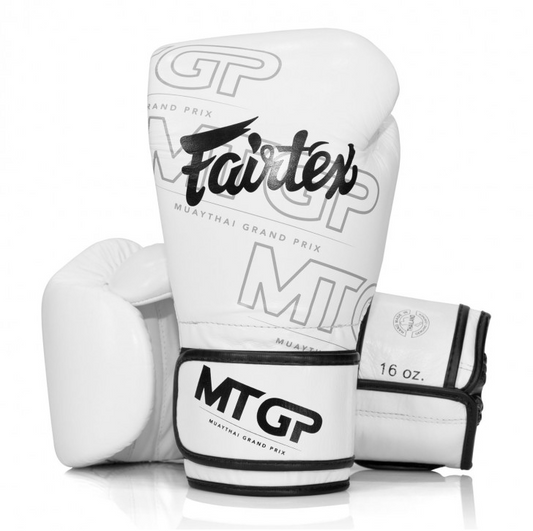 Buy Fairtex BGV X MTGP White Velcro Boxing Gloves White