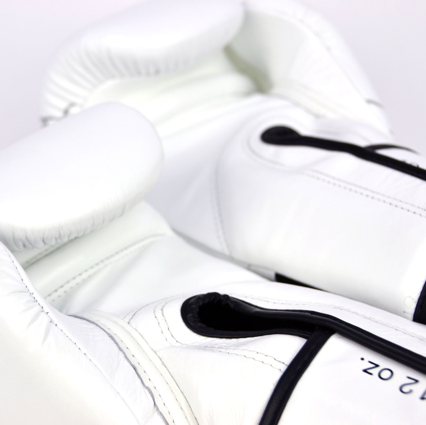 Women Fairtex BGV X MTGP White Velcro Boxing Gloves White
