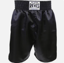Buy Cleto Reyes Satin Boxing Shorts Black