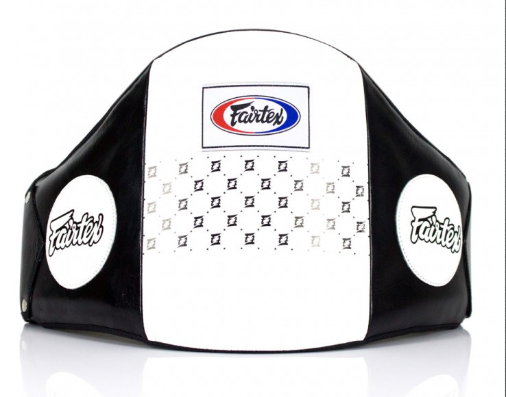 Buy Fairtex BPV1 Standard Leather Belly Pad Black