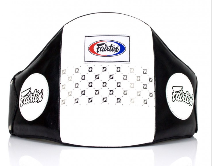 Fairtex Boxing Groin Guard BPV1 Standard Leather Belly Pad Protector