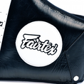 Load image into Gallery viewer, Buy Fairtex BPV1 Standard Leather Belly Pad Black
