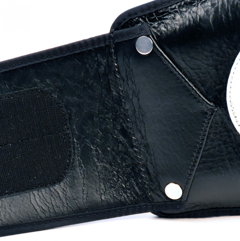 Buy Fairtex BPV1 Standard Leather Belly Pad Black