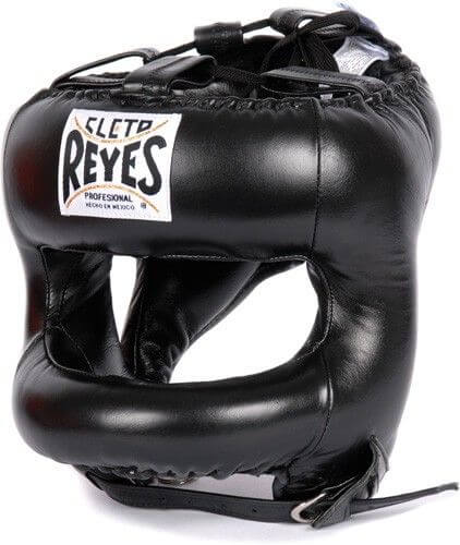 Cleto Reyes Boxing Headguard with Round Face Bar Cheek Protection