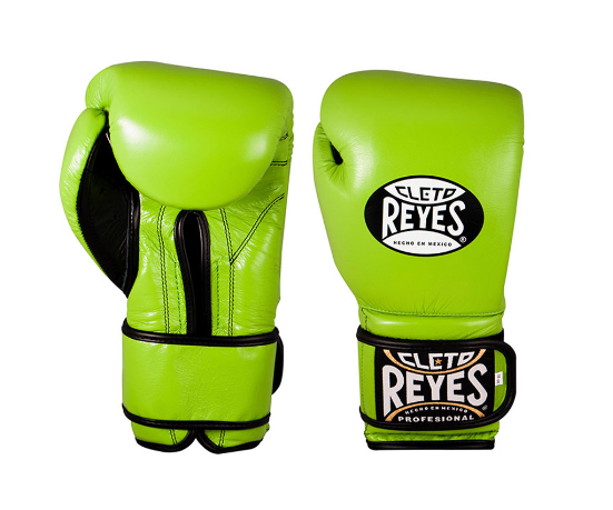 Buy Cleto Reyes Boxing Gloves W/Velcro Green