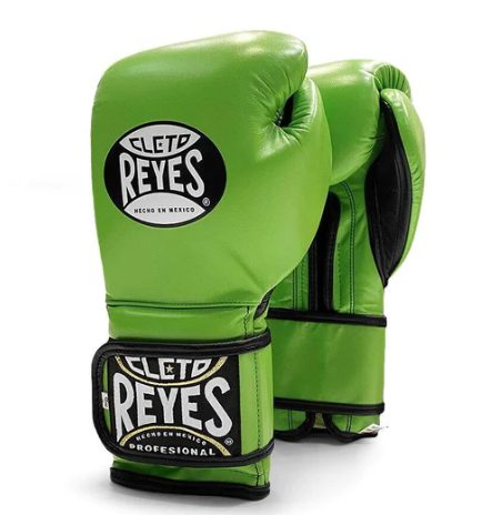 Boxing gloves near me Cleto Reyes Boxing Gloves W/Velcro Green
