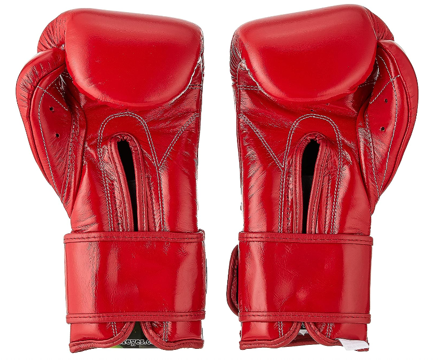 Red Cleto Reyes Boxing Gloves W/Velcro Red