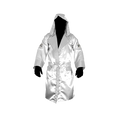 Load image into Gallery viewer, Buy Cleto Reyes Boxing Robe With Hood in Satin White
