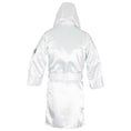Load image into Gallery viewer, Robe near me Cleto Reyes Boxing Robe With Hood in Satin White
