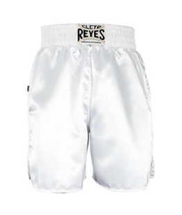 Buy Cleto Reyes Satin Boxing Shorts White