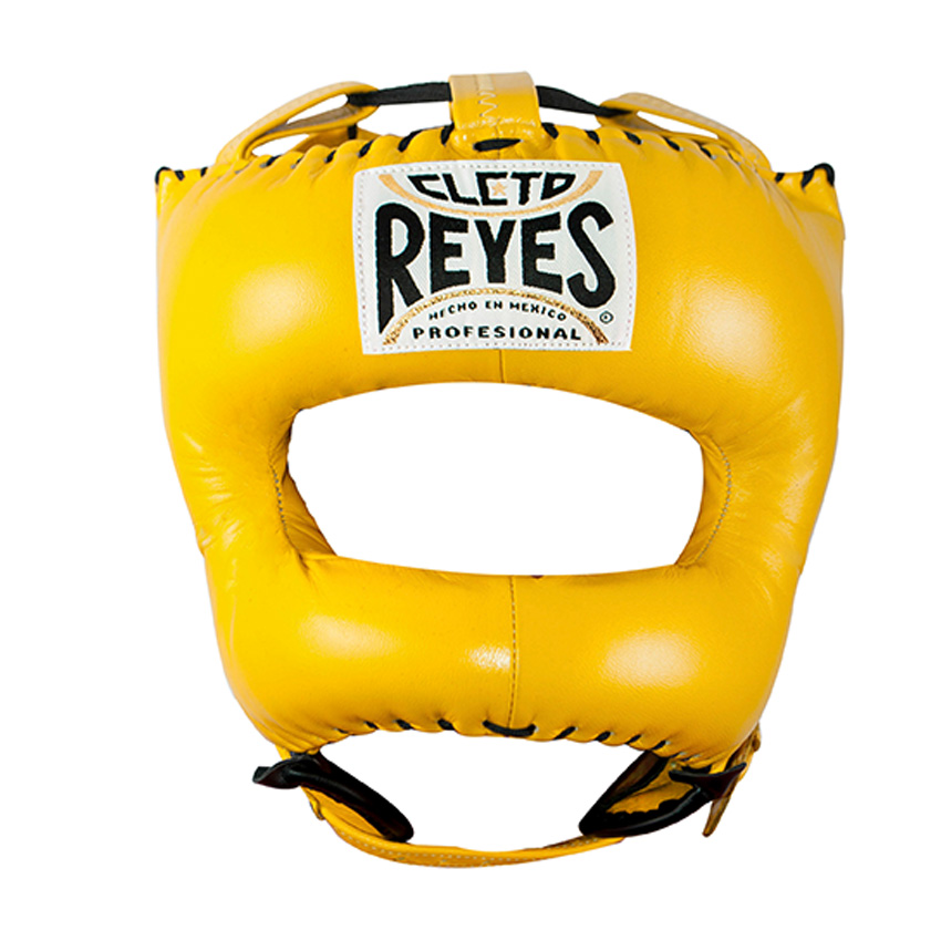 Buy Cleto Reyes Headgear With Nylon Rounded Bar Yellow