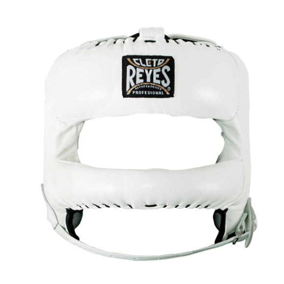 Buy Cleto Reyes Headgear With Nylon Rounded Bar White