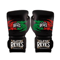 Load image into Gallery viewer, Buy Cleto Reyes Boxing Gloves Mexican W/Velcro Black/White-Red-Green

