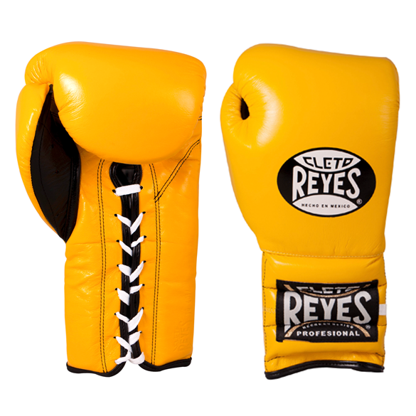 Buy Cleto Reyes TRADITIONAL LACE Sparring Gloves Yellow