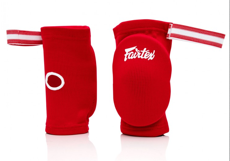 Buy Fairtex EBE1 Competition Elbow Pads Red