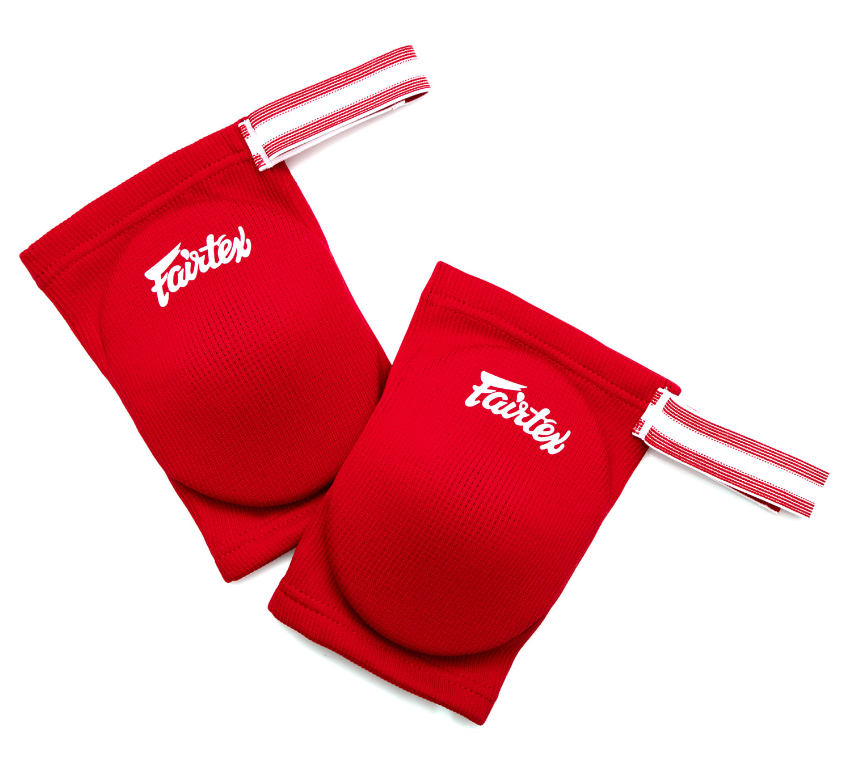 Fairtex EBE1 Competition Elbow Pads Red