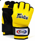 Load image into Gallery viewer, Buy Fairtex FGV12 Ultimate MMA Gloves Yellow
