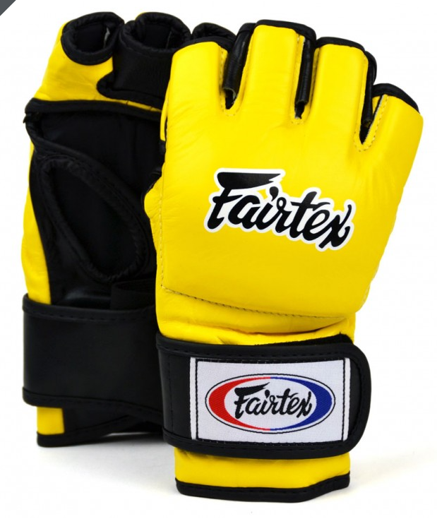 Buy Fairtex FGV12 Ultimate MMA Gloves Yellow