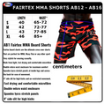 Load image into Gallery viewer, Fairtex AB12 MMA Board Shorts Burn
