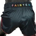 Load image into Gallery viewer, Muaythai Fairtex BS1912 Kabuki Muaythai Shorts Black/Mixed-Colours
