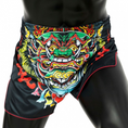 Load image into Gallery viewer, Fairtex BS1912 Kabuki Muaythai Shorts Black/Mixed-Colours
