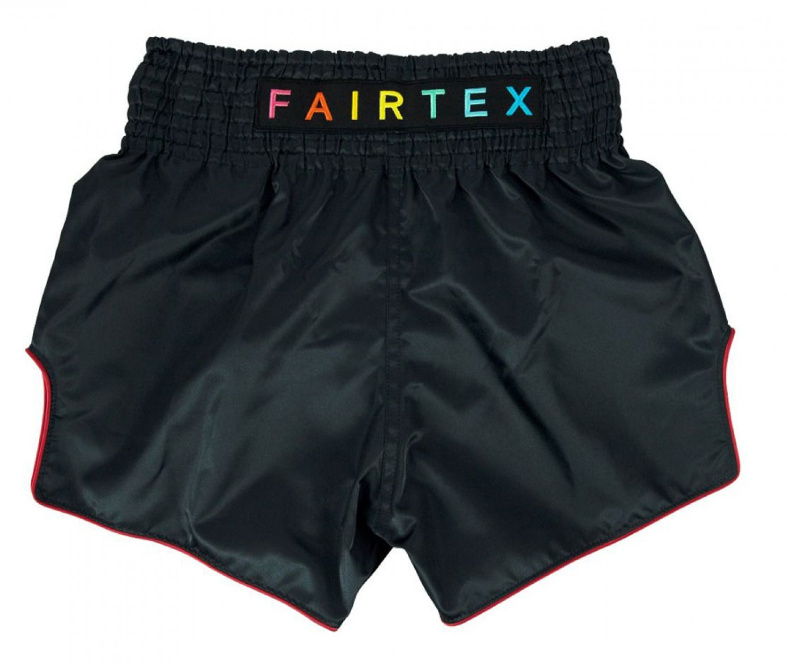 Short Fairtex BS1912 Kabuki Muaythai Shorts Black/Mixed-Colours