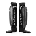 Load image into Gallery viewer, Black Fairtex SP6 MMA Style Shin Pads Black
